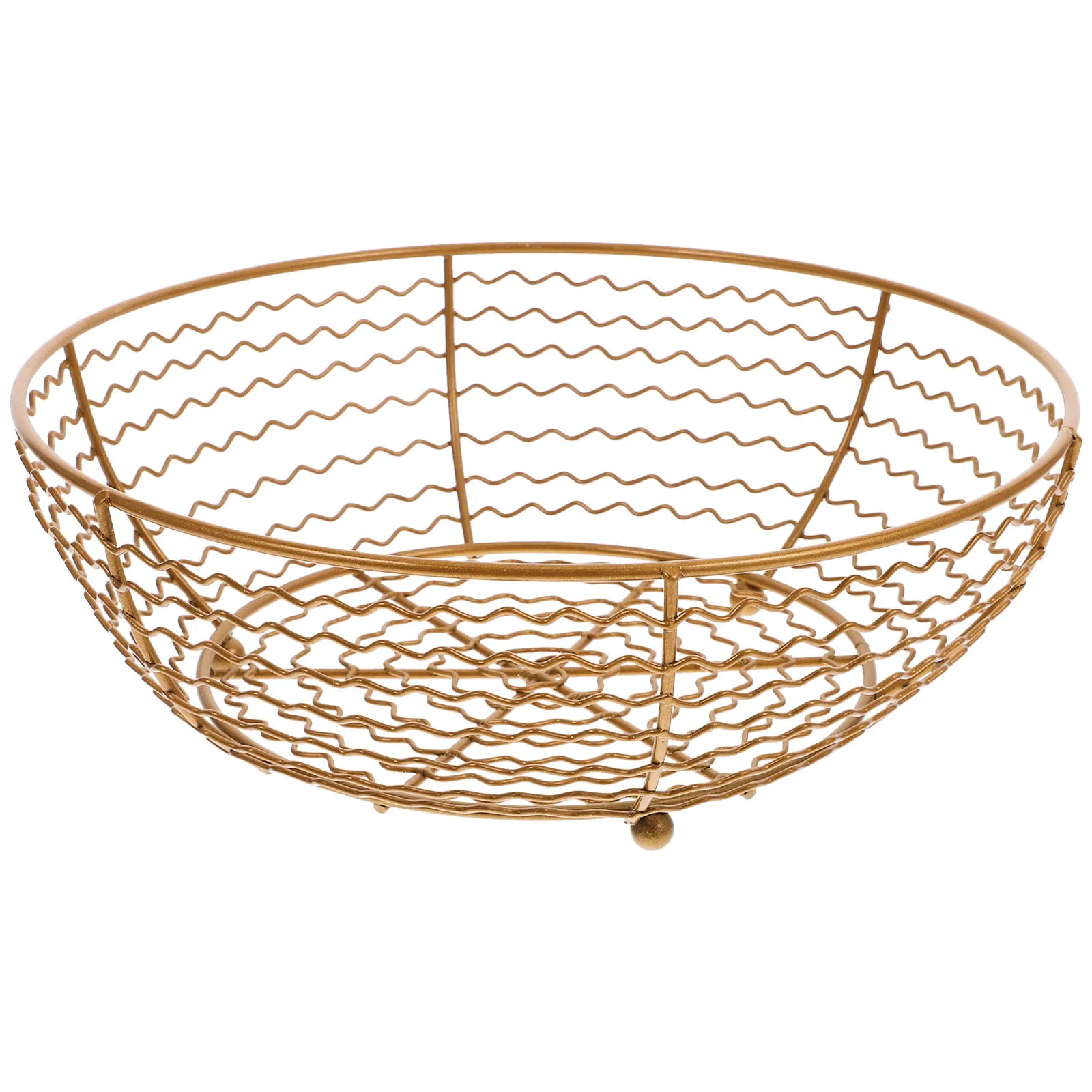 

1pc Metal Wire Fruit Basket 3-Tier Storage Organizer Kitchen Countertop Bread Snacks Fruits Vegetables Desktop Basket Home