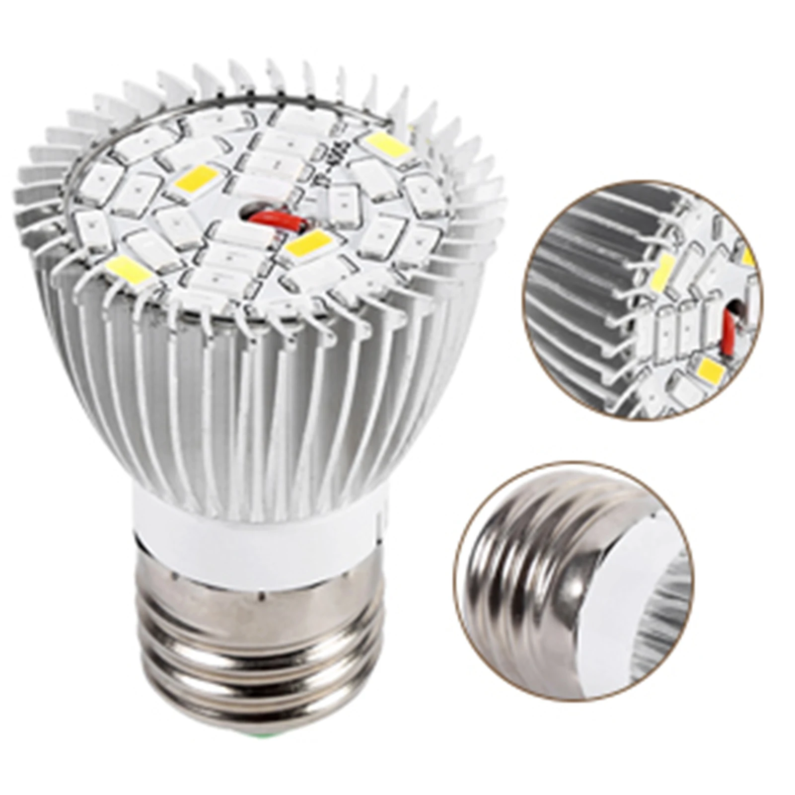 

Plant Led Grow Light Bulb Full Spectrum E27 Led Grow Light Growing Lamp Bulb for DIY Hydroponics Plant Flower