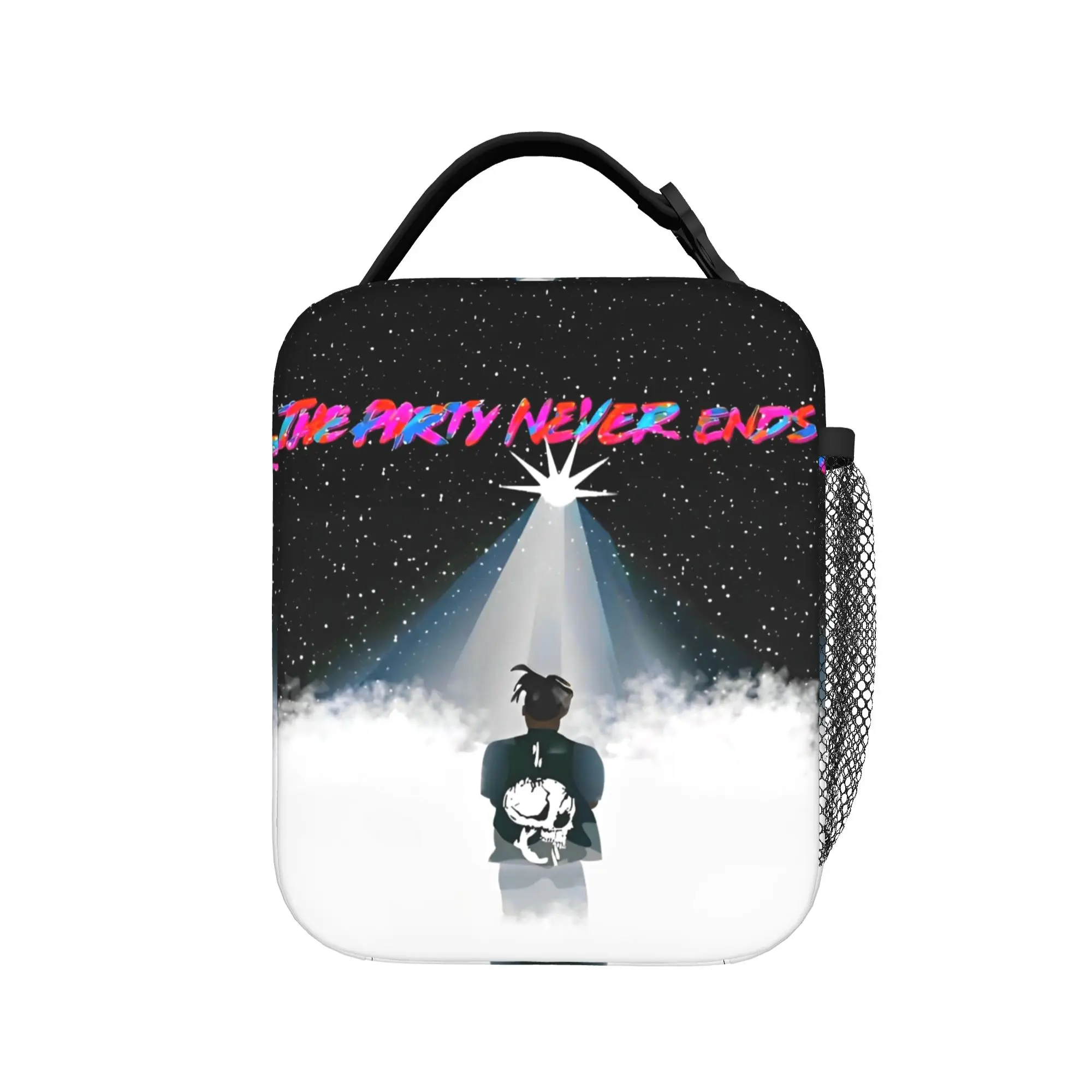 Juice Music Wrld Insulated Lunch Bags Thermal Bag Reusable,Lunch Container Portable Tote Lunch Box Men Women College  Outdoor