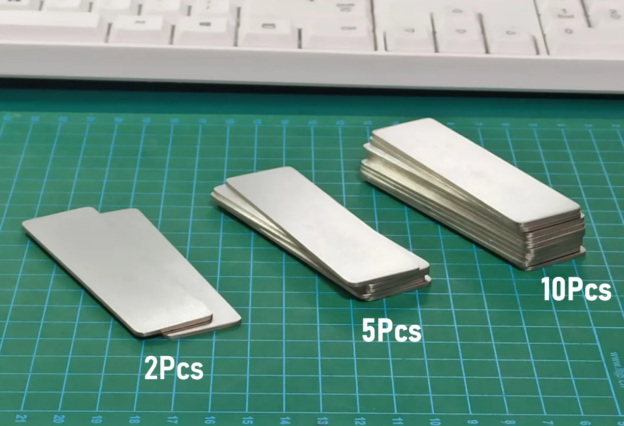 

Размер 85*25 мм, визитная карточка из нержавеющей стали, маленькая пустая металлическая именная бирка для лазерной гравировки, толщина 1,5 мм