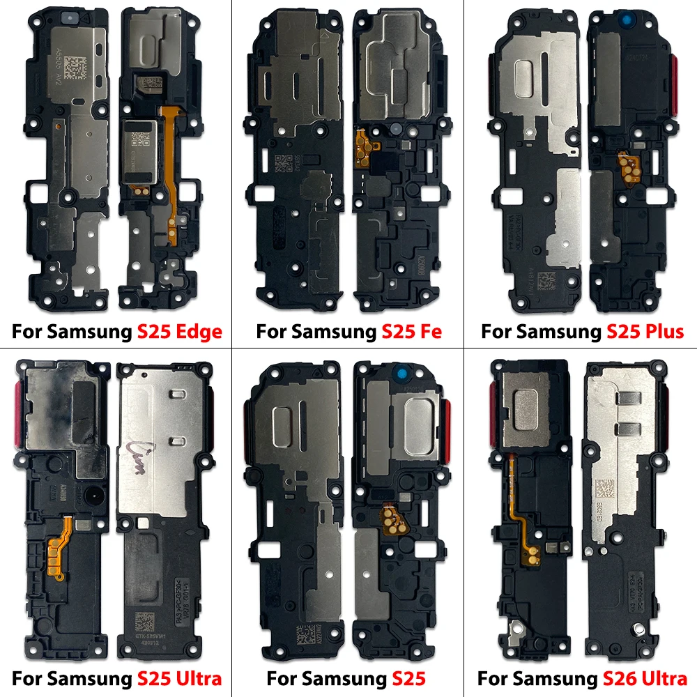 Loudspeaker For Samsung S24 S25 S26 Plus Ultra Fe Edge 4G 5G Loud Speaker Buzzer Ringer Flex Cable