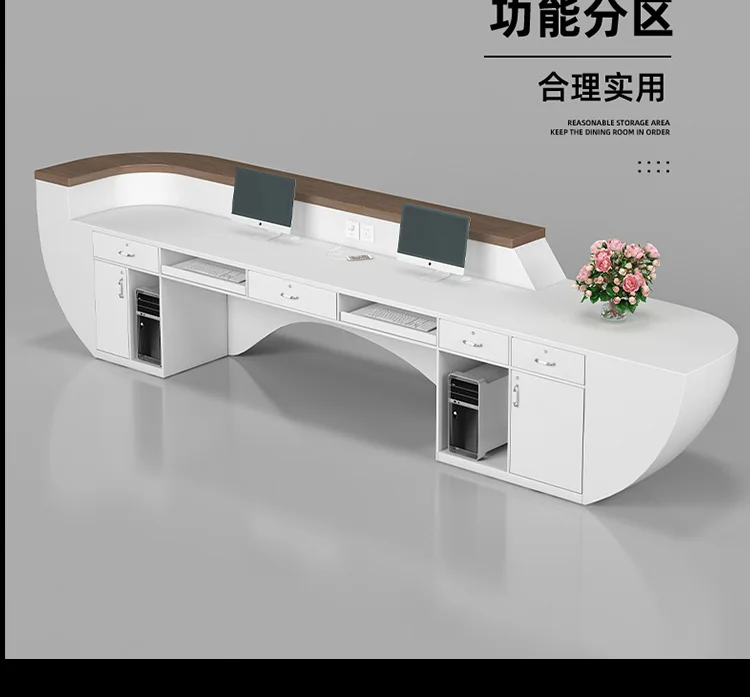 Alien Creative Service Desk Hotel Bar Club Front Desk Beauty Salon Paint Cashier Company Personalized Reception