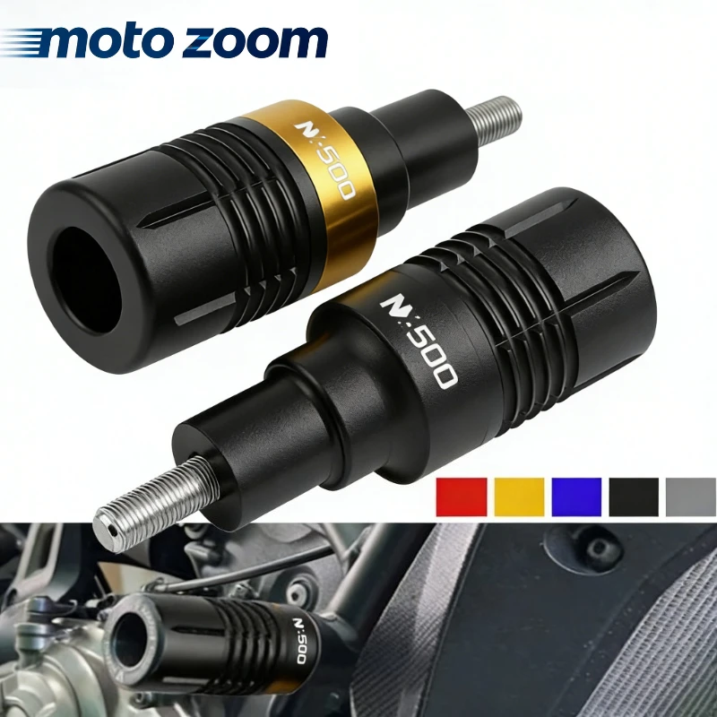 

NX 500 Motorcycle Anti-fall Bumpers For Honda NX500 NX500 2024-2025 Motorcycle Frame Sliders Crash Protector Falling Protection