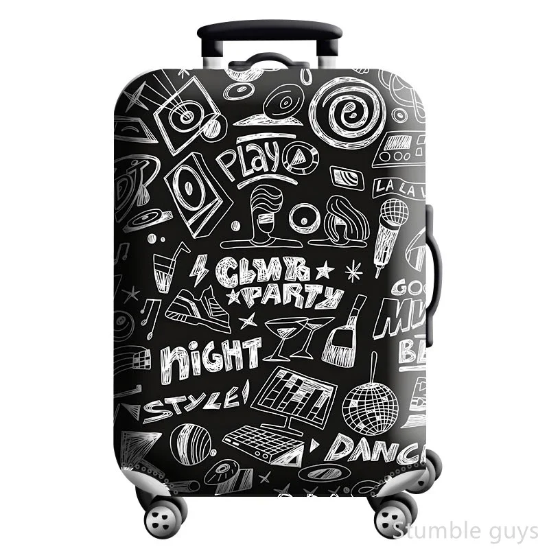 

Прочный эластичный пылезащитный чехол для багажа, моющийся, незаменим для всех поездок, 18-32 дюйма