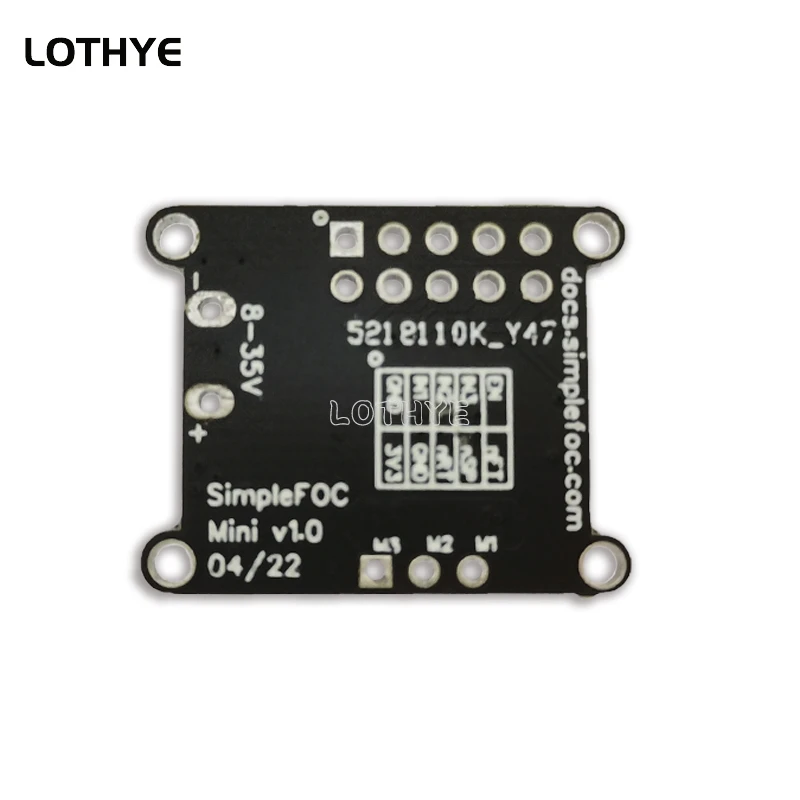 SVPWM / SPWM Control Algorithm For FOC Control Driver Of SimpleFOCMini Brushless DRV8313 DC Motor Driver Board