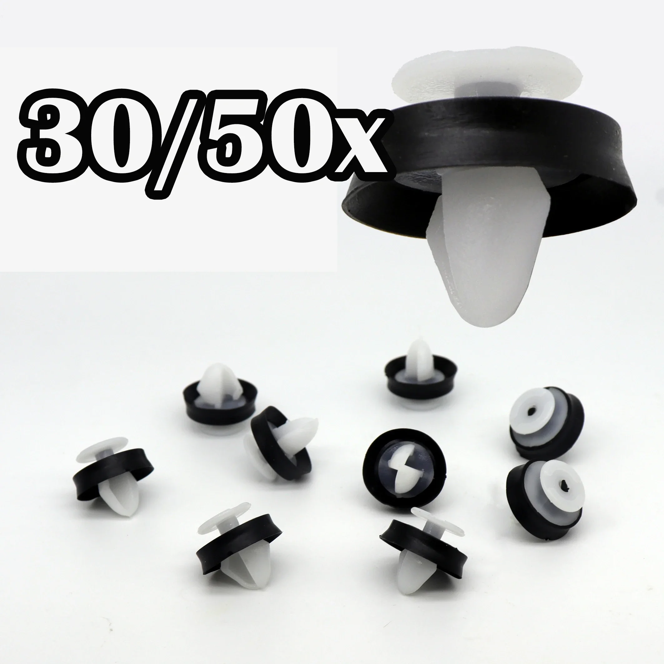 

30Pcs Anti Rattle Door Card Interior Panel Trim Pillar Clip For Citroen Berlingo Box Body/MPV Multispace Fastener Bumper Lining