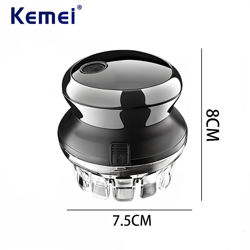 Kemei KM-887 Fully Automatic Men's Hair Clipper with 360 degree Hair Clipper Blade Electric Clipper USB Universal Hair Clipper