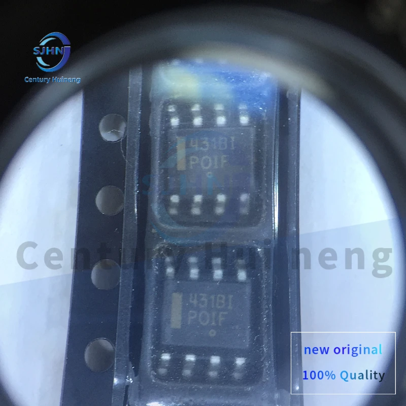 Chip Original Voltage Reference, Novo, TL431BIDR2G, 431BI, SOP8, 10pcs