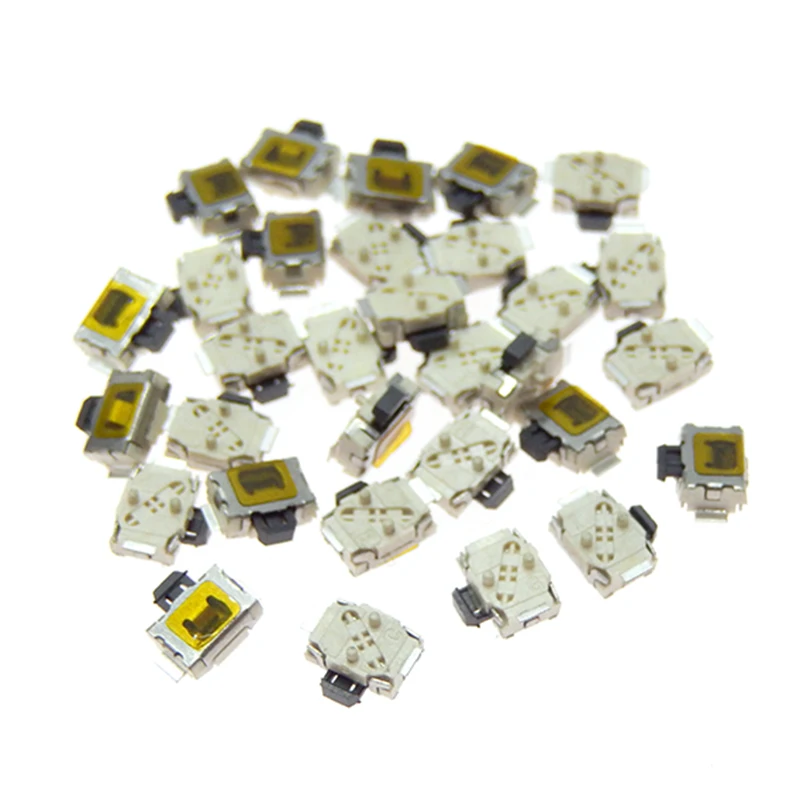 10pcs micro switch smd 4pin 2pin 3.9*2.9SMD new switch button key for mobile phone 12v side button light touch switch Instant