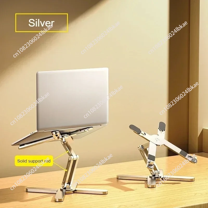 

Foldable N86 Laptop Stand Aluminum Alloy Rotating Desktop Height Increasing Folding Cooling Stand Game Stand