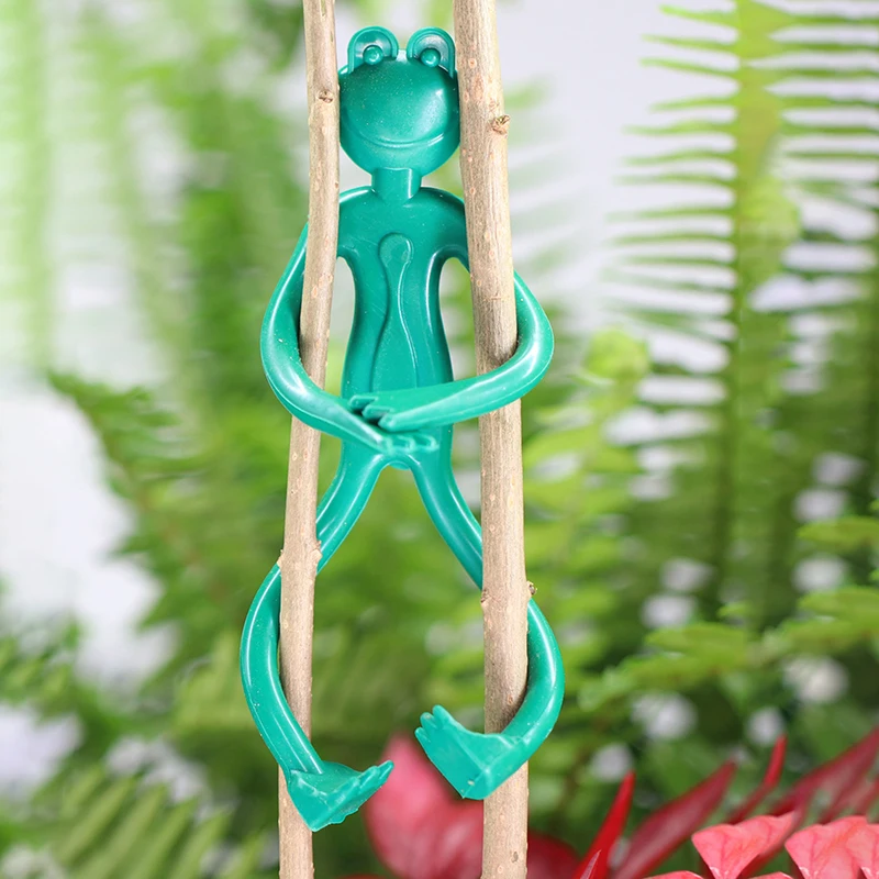 2pcs Super Cute Durable Decorative Plant Support Straps For Climbing Vines And Vegetables Bendable Reusable Garden Twist Tie