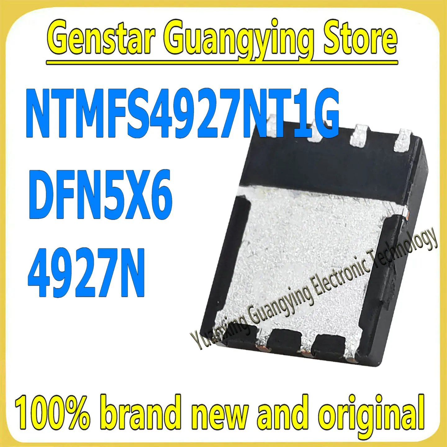 (10 pieces) NTMFS4927NT1G NTMFS4927N Part Number: 4927N DFN5X6 30V 38A N-channel MOSFET 100% brand new