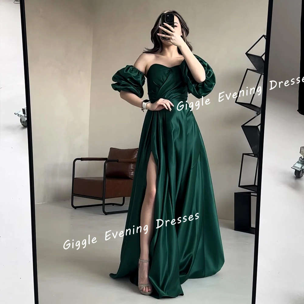 Guest Woman Customized  Dress Strapless A-Line Prom Gown Saudi Arab Summer Pleated Floor-Length Chic And Elegant Evening 2025