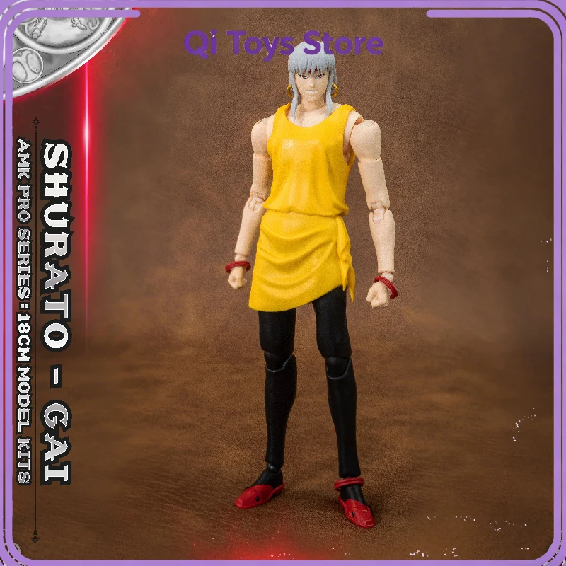 Figura de acción Yolopark Amk Pro Shurato Gai de 18 cm, modelo Yasha-Oh Gai, figura de anime, estatua coleccionable, juguete, regalo de cumpleaños para hombre
