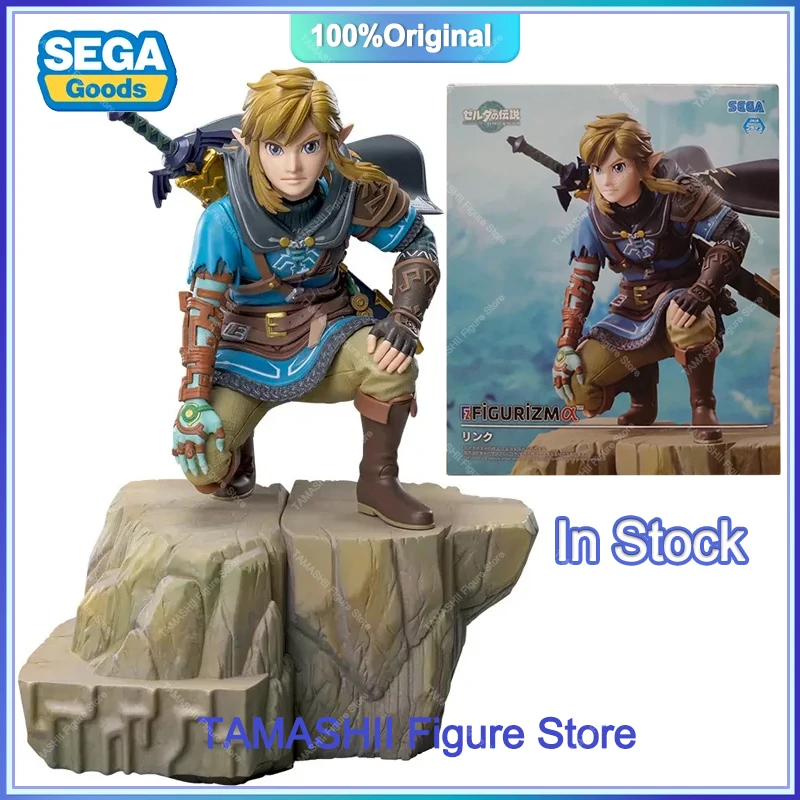 Original SEGA The Legend of Zelda Tears of the Kingdom FIGURIZMa Link Figure Sega PVC In Stock Anime Model Collectible Toys