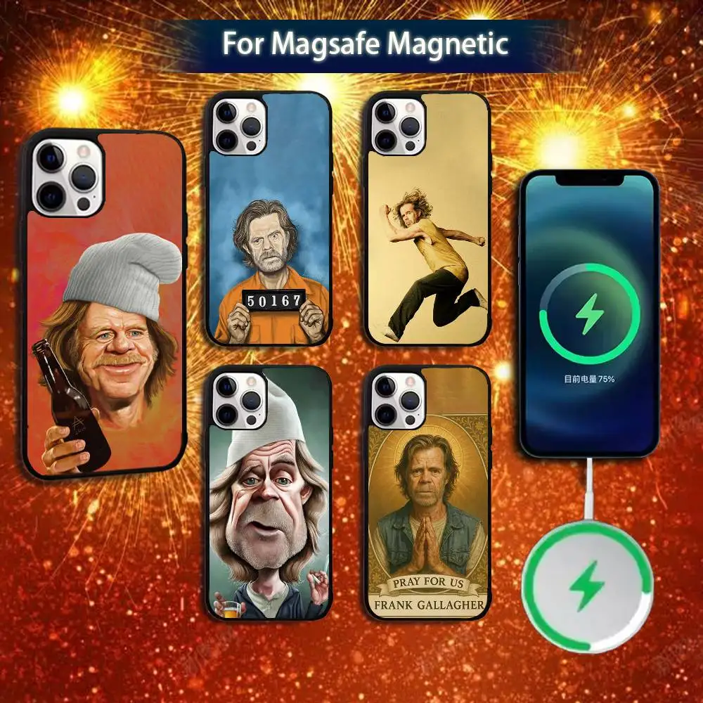 

Frank Gallagher S-Shameless Phone Case For iPhone 16e,16,15,14,13,12,11,Plus,Pro,Max,Mini Magsafe Magnetic Wireless Charging