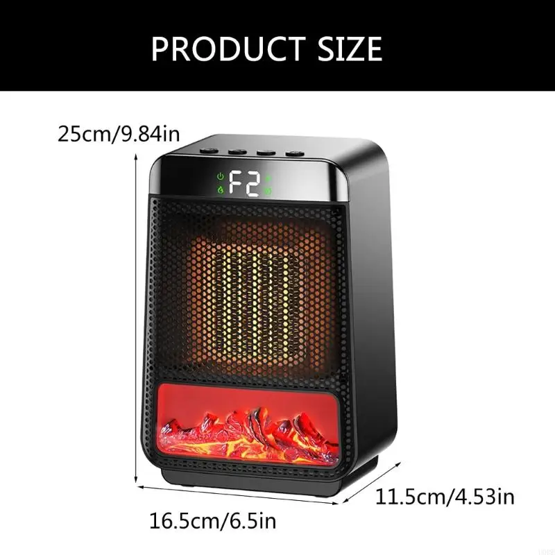 Winter 1000W Electric Heater Portable Fan Heaters PTC Ceramic Heating Mini Space Desk Heaters Warmer Machine For Room