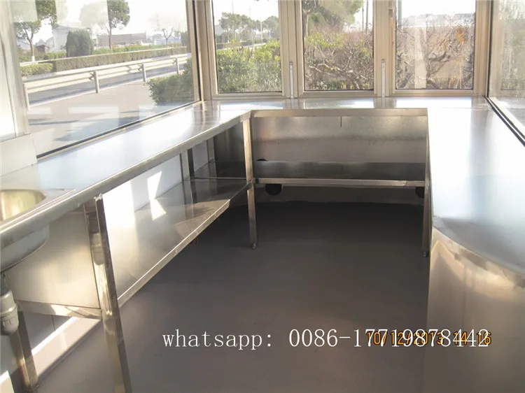 Caminhões de comida de concessão OEM, reboque de comida móvel, lanche de caminhão de comida