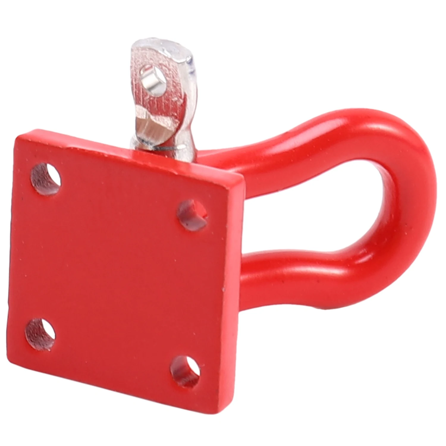 Crochet et ensemble de montage de remorque de sauvetage, pare-chocs avant et arrière en métal, Wpl, voiture RC, camion, poids léger, frais et attrayant, pièces durables, 2 pièces