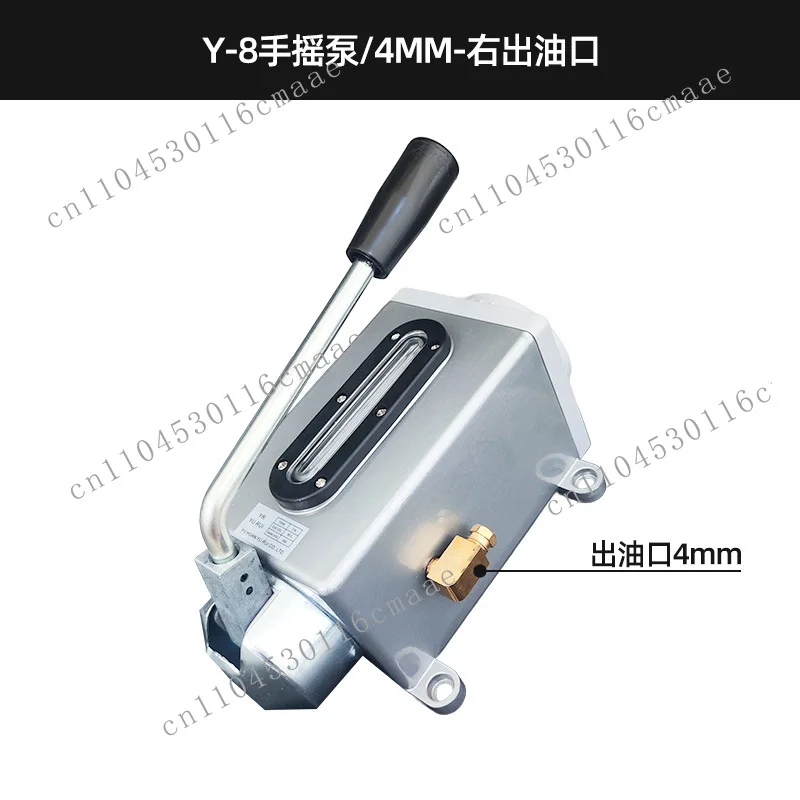 It is suitable for hand crank Y-8 lubrication pump, manual pouring machine tool injection pump, hand pull pump CNC lathe pump