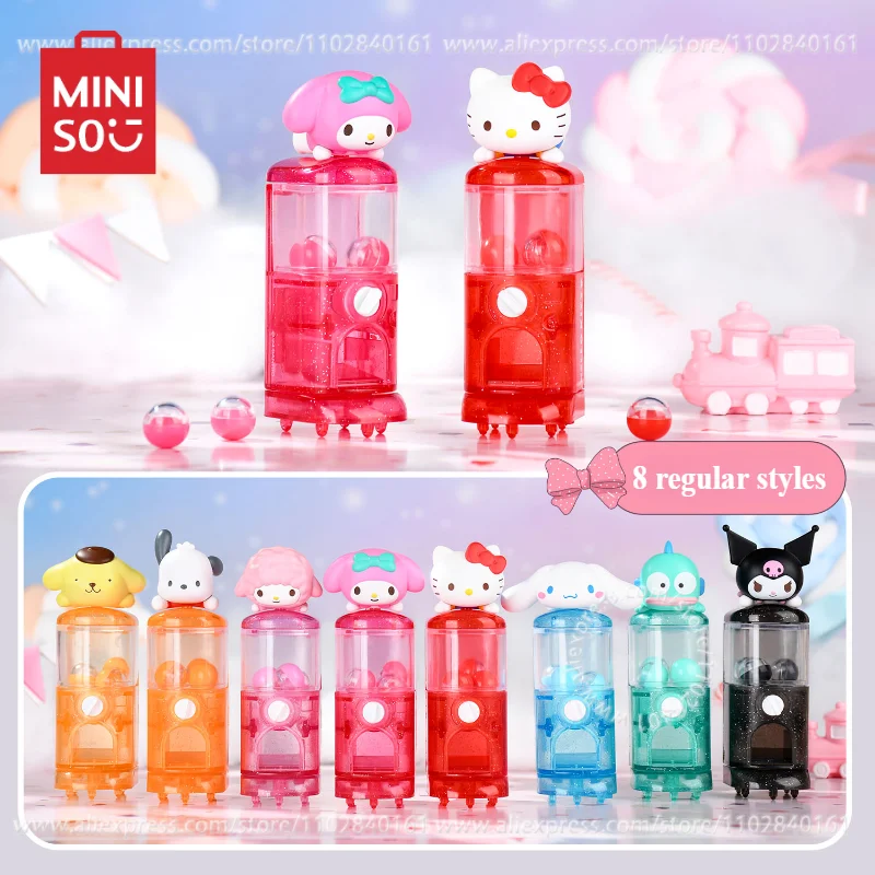 

MINISO сумка для слепых сумок Sanrio серия мини машина для гасяпона Детские игрушки Аниме периферийный Hello Kitty моя мелодия милые украшения