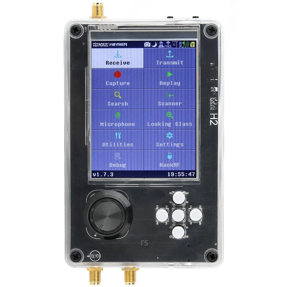 

Transceiver SDR development software radio hackrf one portapack h2