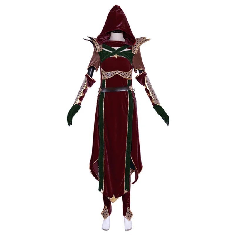 Game Mortal Cosplay Kombat Jade  Costume Adult Female Full Set Outfit Halloween Carnival Party  Suit