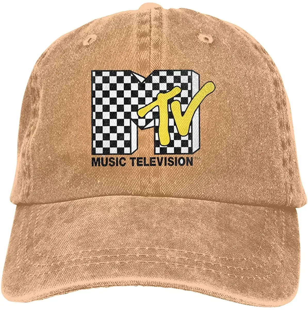 

Trucker Cap I Want My MTV Durable Baseball Cap,Adjustable Dad Hat Black