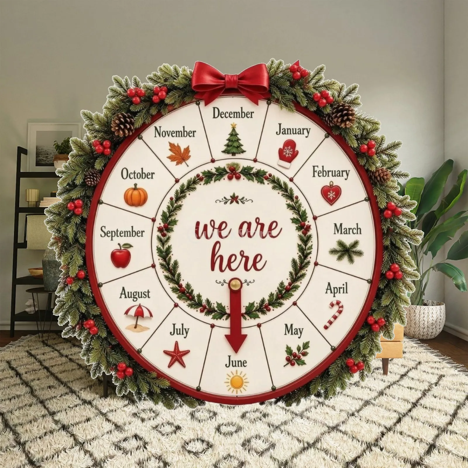 christmas-countdown-month-wheel-festive-christmas-countdown-calendar-hand-rotating-advent-calendar-seasonal-for-families-wall