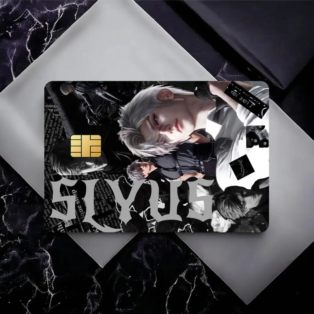 Game L-Love and Deepspace Credit Card Skin Stickers for Bank Card Bus Metro Card Sticker Waterproof Gift