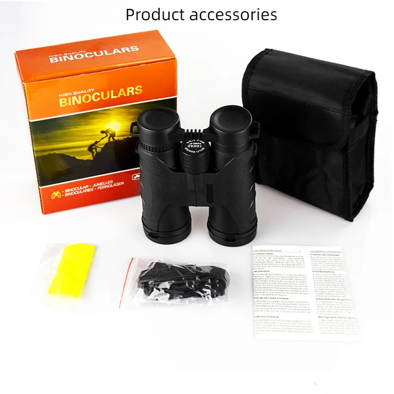 10X42 High-definition Binoculars, Low-light Night Vision, Stargazing, Outdoor Mountaineering, Picnic, Viewing Binoculars