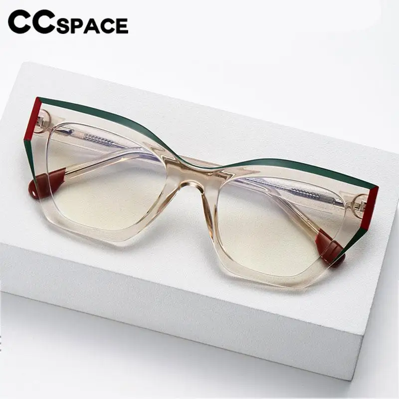 B57514 Casual Anti Blue Light Reading Glasses Women Retro Spring Hinge Presbyopia Eyeglasses Diopter +50+100+150+200+250+300+350 image 5