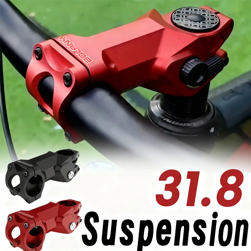 

Вынос велосипедной подвески BOLANY 31,8 мм 140 мм, регулируемый амортизатор, вынос руля из алюминиевого сплава для MTB велосипеда