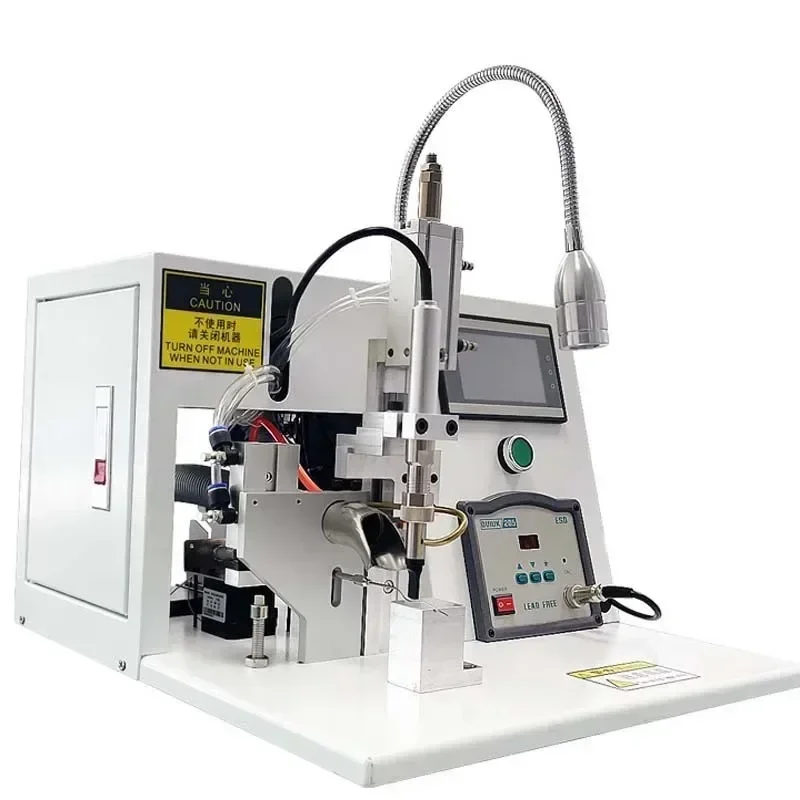 2026 Small Electric Soldering Machine Small Tin Feeder, Foot Operated Light Strip Switch, Aviation Head Circuit Board, Motor, So