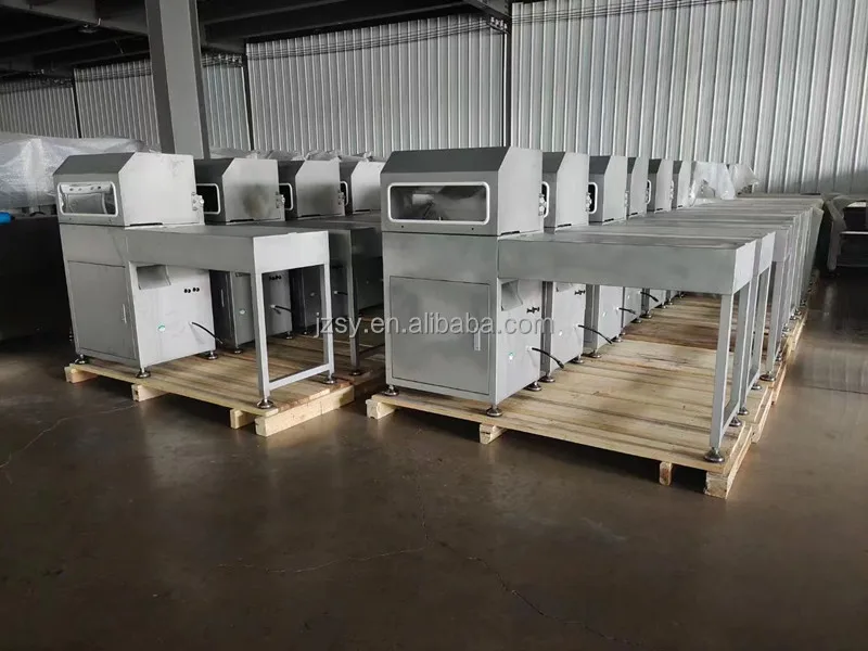 Pneumatic Vertical Pork Chop Steak Filling Machine Big Ham Sausage Stuffer Beef Mutton Meat Roll Filler Making Equipment