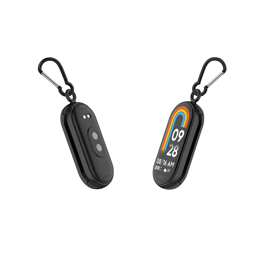 Pendant Necklace For Xiaomi Mi Band 10 9 8 Watch Hanging Neck Bracelet Strap For Mi band 9 Stainless Steel Metal Buckle view 4