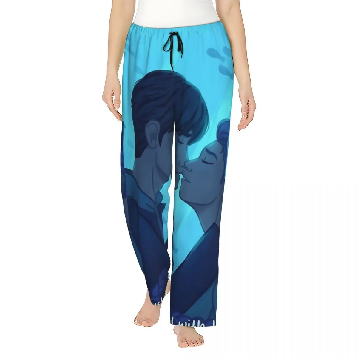 

Pajama Trousers Rujinu Aquarium Date Rumi And Jinu Kpop Demon Hunters Homewear Autumn Soft Comfy Pajamas Casual Night Home Pants