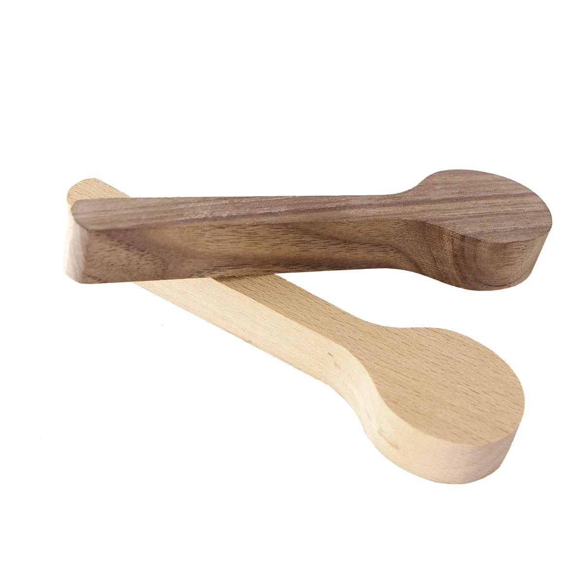 ABZJ 2 pezzi cucchiaio da intaglio in legno set vuoto faggio e noce kit da intaglio artigianale in legno non finito per Whitteler per principianti