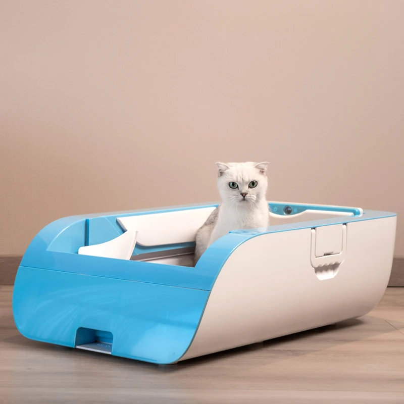 

Unique Design Pet Luxury Smart Cat Auto Litter Box Toilet Automatic Self Cleaning Automatic Cat Litter Box Self-cleaning