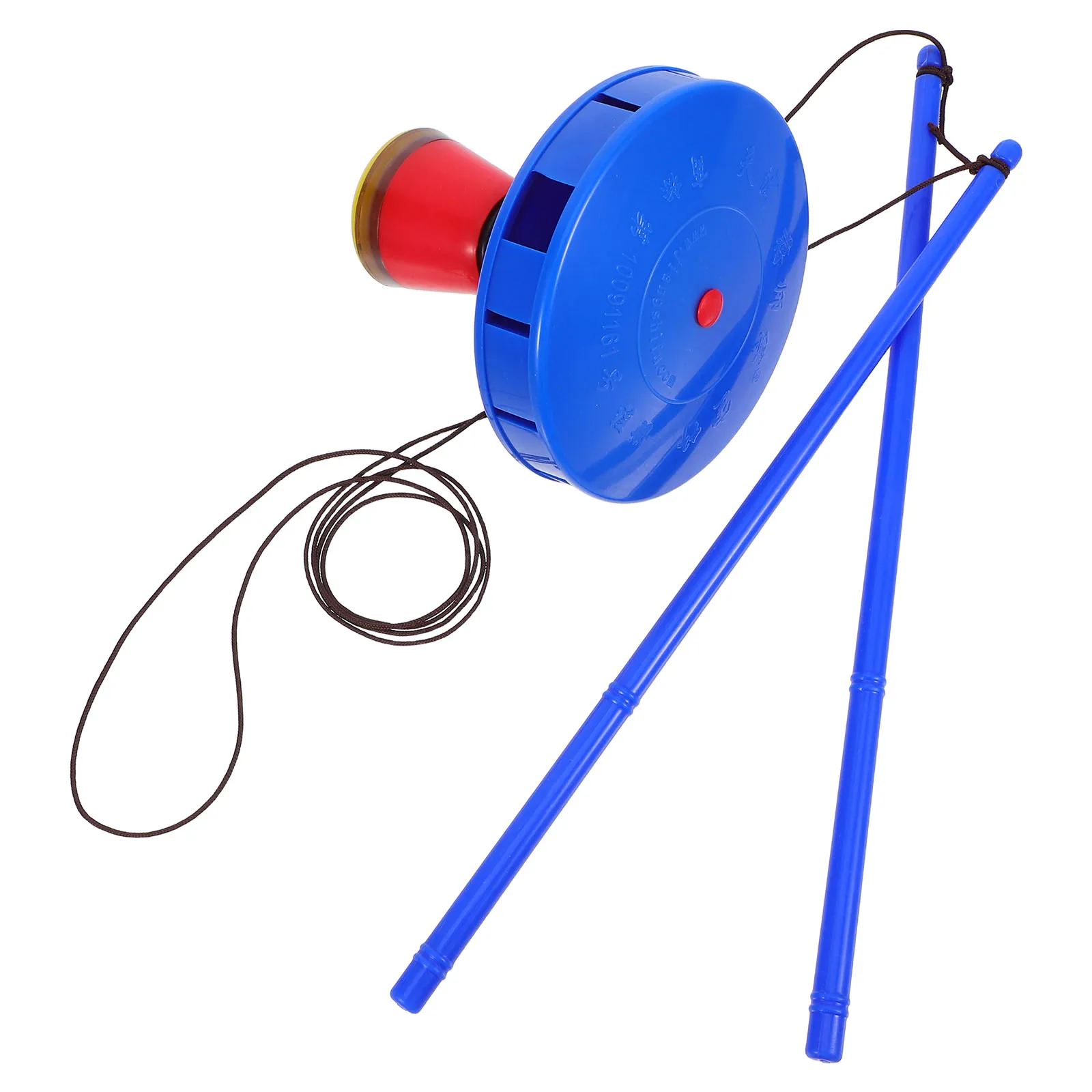 Yoyo Diabolo chino para niños, de un solo extremo, absorbente de golpes, diversión al aire libre, habilidad de plástico, Spinning Top, malabarismo, truco de Fitness, Yo-Yo