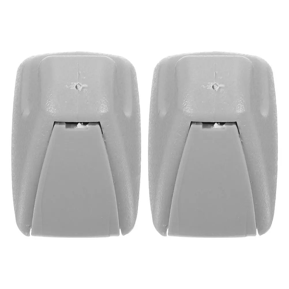 

2Pcs Car Sun Visor Clip Replacement ABS Strong Retainer Holder Secure Fit for Most Vehicle Models Stylish Interior Accessory