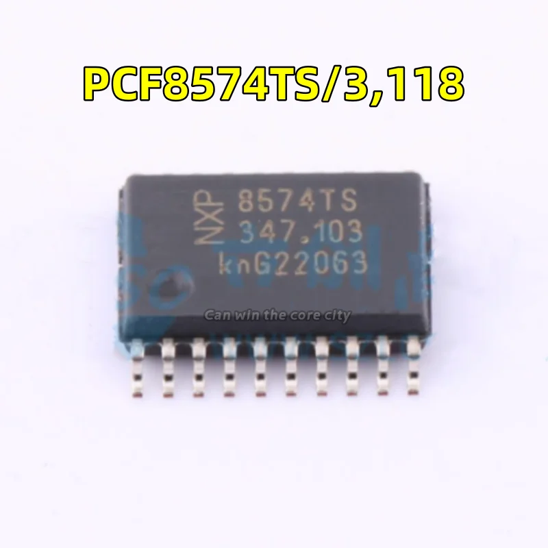 5-100 PCS/LOT Brand New PCF8574TS/3,118 8574TS SSOP-20 with interrupted I2C bus Remote 8-bit I / O extender