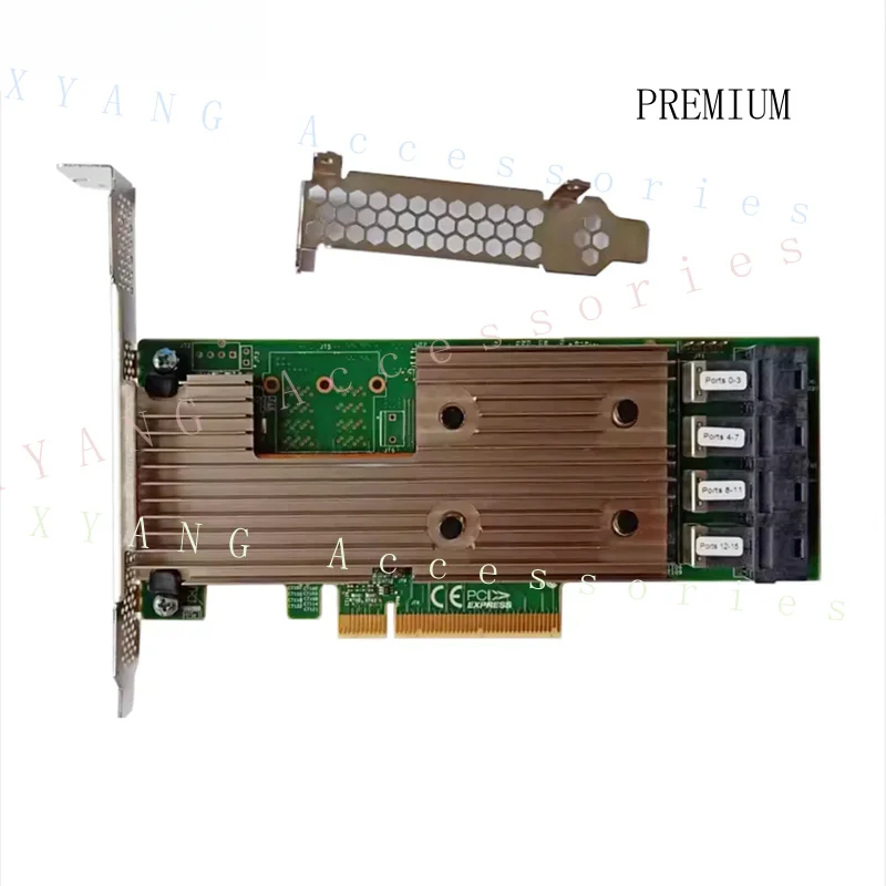 N+ For LSI Logic Controller Card 05-25703-00 9305-16i 16-Port SAS 12Gb/s pci-e 3.0 100% Tested Fast Ship