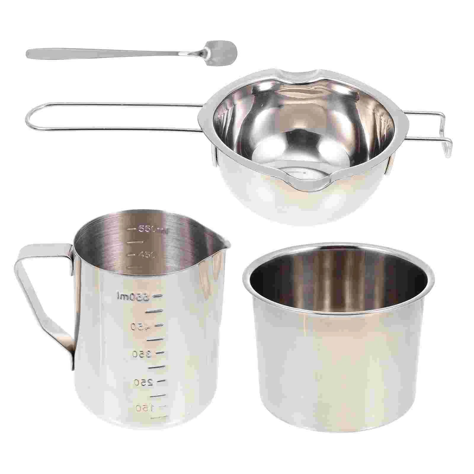 

Tool Set DIY Hand Tools Soybean Wax Melting Cup Homemade Handmade Craft Stainless Steel