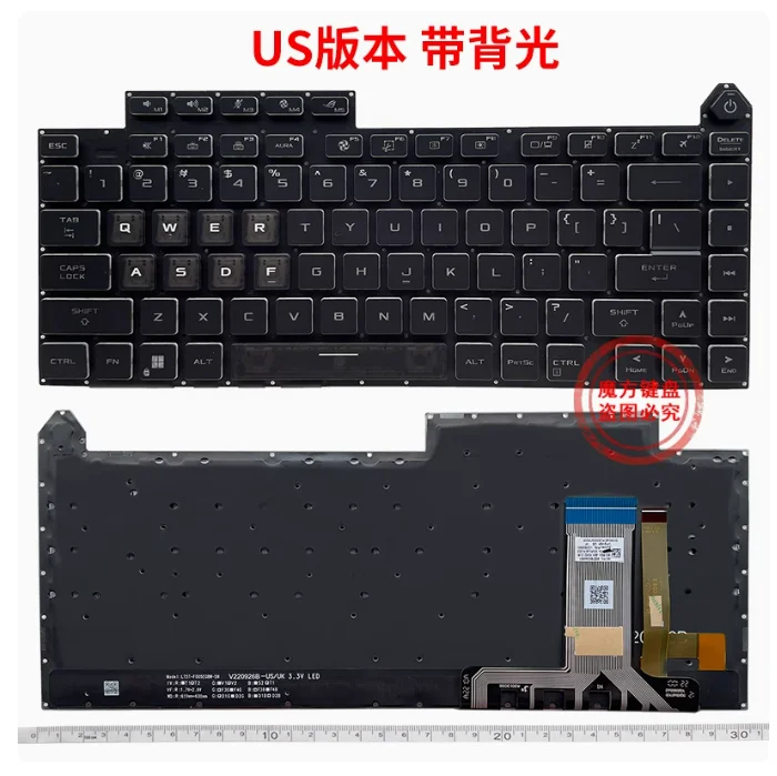 

US Backlit keyboard for ASUS G614 G614J G614JU G614JV G614JI G634 G634J G634JZ G634JY 2023 year
