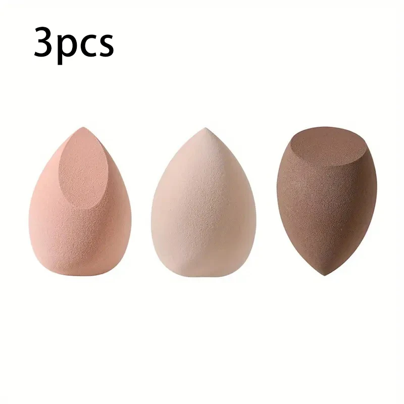 프리미엄 메이크업 블렌더 3팩 - 새해를 맞이하는 완벽한 마무리를 만나보세요 - 메이크업 초보자를 위한 이상적인 스타터 키트.