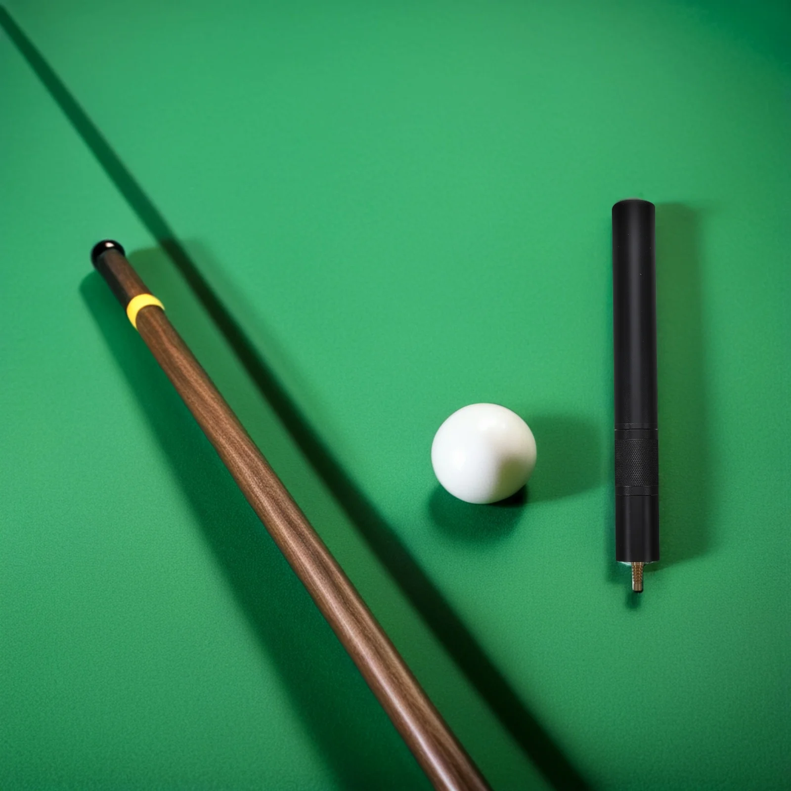 

Pool Cue Extender Telescopic Billiards Extension Stick Ergonomic Grip for Snooker Pool Players Replacement Cue Extension Sleeve