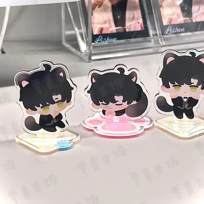 Anime Zayn amor y espacios profundos tablero de pie acrílico signo indicativo Cospaly dibujos animados recoger 5cm