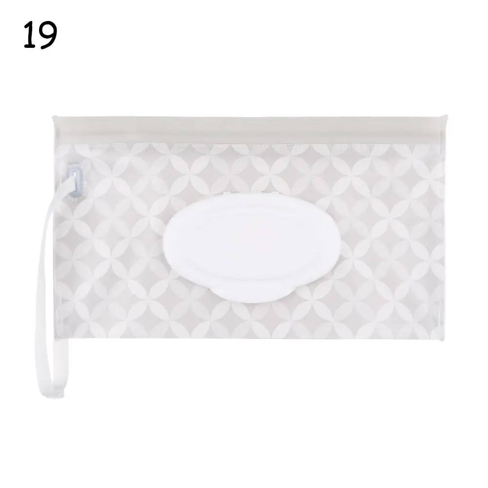Useful Fashion  Product Snap-Strap Carrying Case Flip Cover Cosmetic Pouch Tissue Box Stroller Accessories Wet Wipes Bag
