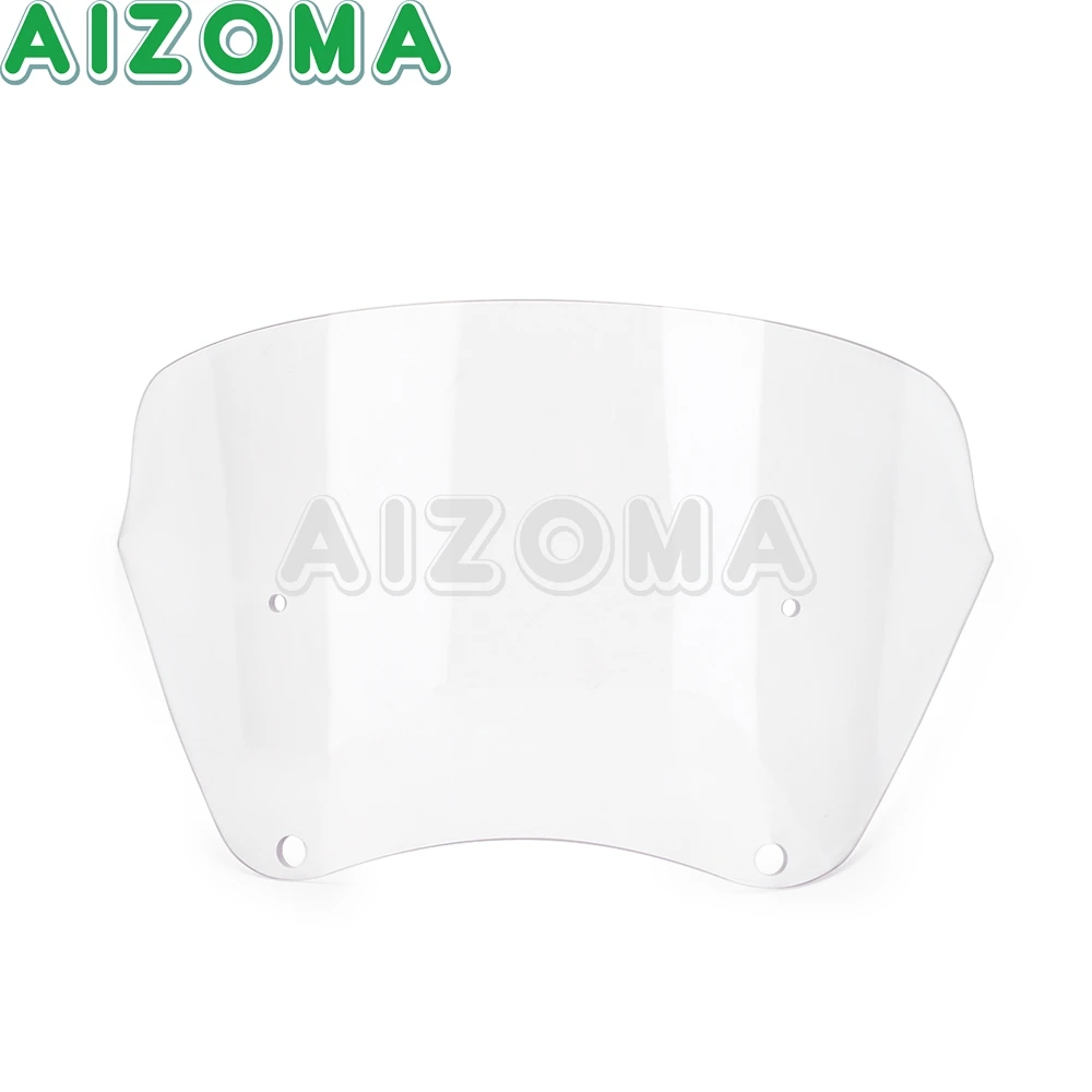 Motorfiets Koplamp Kuip Vervanging Voorruit Wind Screen Voor Harley Dyna Low Rider Straat Fat Bob Fxd 87-17 9/12 "15"